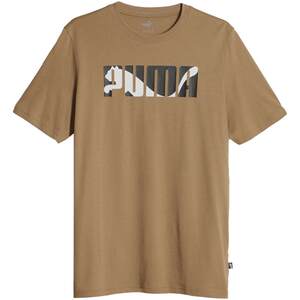 
Casual cotton short-sleeved T-shirt men's loose, comfortable and simple printed top 686373 Puma puma official outlet