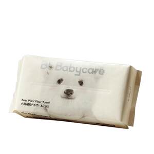 Babycare Washing Face Scarf Disposable Cleansing Towel can dry and wet and dual -purpose non -wet paper towel 60