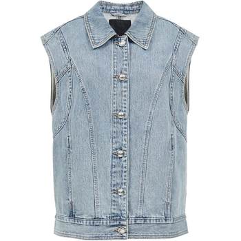 ONLY Tennis Loose Lapel Denim Vest