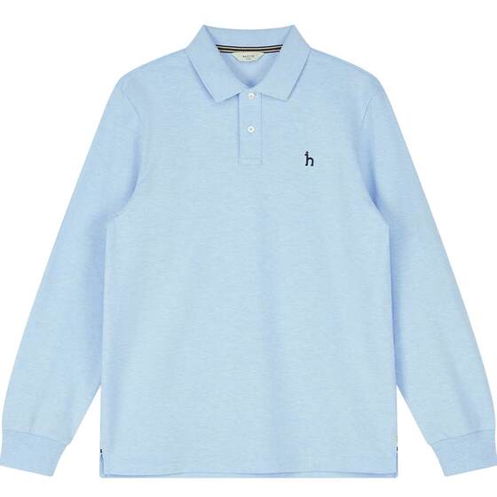 
[Same style in shopping malls] Hazzys Haggis 2026 spring new men's long-sleeved POLO bottoming T-shirt top