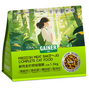 
Jiaer fresh meat low-temperature baking cat food for adult cats special full price gravel-free and low-allergic chicken formula cat staple food
