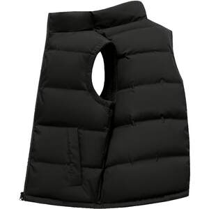 
Snow Flying on both sides wearing down vests for men wearing autumn and winter front and back sides wearing thickened warm velvet cotton vest