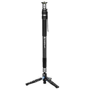 Sirui SVM-145/165 carbon fiber monopod with one-click lifting fast telescopic SLR camera quick disassembly outdoor portable photography single pole micro single video shooting single pole stand