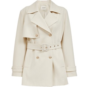 Vero Moda trench coat 2025 autumn new commuter loose jacket modern and versatile old Qian style 325321008