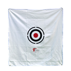 Ttygj New Product 1.5m Golf Practice Net Striking Cloth Aiming Bullseye Cloth Aiming Cloth Canvas