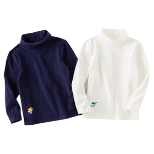 
David Bella boys' T-shirt autumn and winter new medium and large children's long-sleeved bottoming shirt children's pullover top