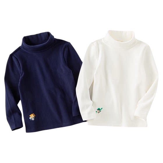 
David Bella boys' T-shirt autumn and winter new medium and large children's long-sleeved bottoming shirt children's pullover top