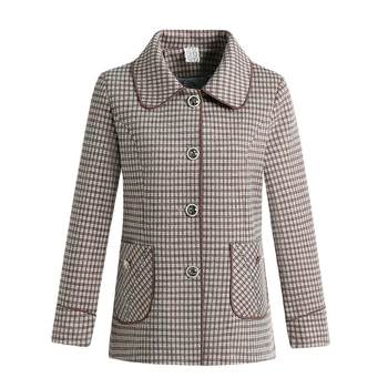 Middle-aged mother spring suit short jacket for women
