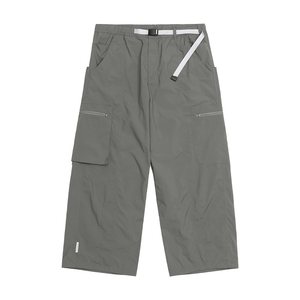 
TreesOutside sports outdoor moisture-wicking multi-pocket loose silhouette casual long sweatpants