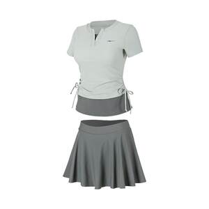 Hongxing Erke swimsuit women's conservative boxer split hot spring two-piece skirt style sports belly-covering slim model