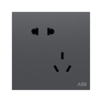 New Product: ABB Official Website Yingzhi Series Space Gray & Dark Two-Three Plug Five-Hole USB Switch Socket