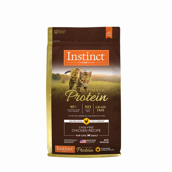 Instinct Fresh Blimin Cat Food No Valley Main Grain High -quality protein, chicken, cat food without meat powder
