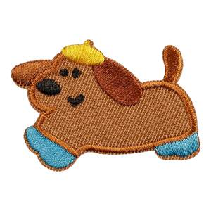 
Dachshund down jacket patch self-adhesive seam-free children's clothing decorative pants repair hole pattern embroidered cloth patch