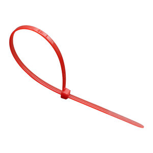 
Red cable tie self-locking plastic cable tie red nylon cable tie color 4x200 wedding cable tie wedding New Year