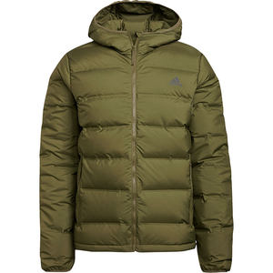 Adidas/Adidas official authentic men's outdoor hooded reflector sports warm down jacket GU3954
