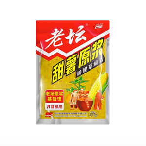 
Western Fenglaotan sweet potato corn puree bait fermented whole grains crushed wild fishing nesting crucian carp, carp and grass carp