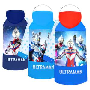 
New product Ultraman children's raincoat boy primary school kindergarten baby with school bag waterproof school poncho