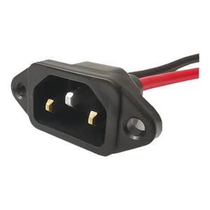 Electric vehicle battery charging port tricycle charging socket Public head battery connection line Public T -type plug elbow
