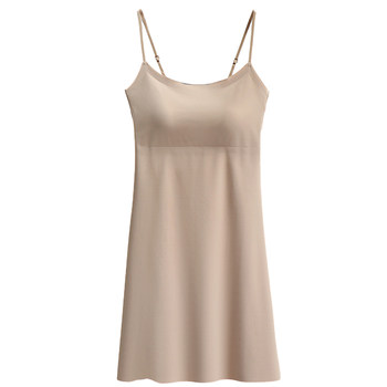 
Sling with chest padded suspender skirt skin tone inner velvet lining skirt