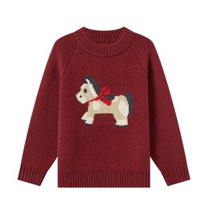 
Duojia boys' sweaters and sweaters 2025 winter new autumn and winter children's woolen tops for middle and large children