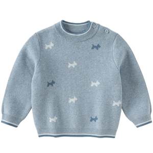 
David Bella Children's Sweater Pullover 2025 Boys New Type A Pure Cotton Sweater Men's Winter Tops