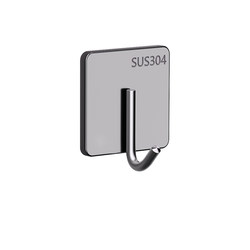Stainless steel hooks do not need to be punched, and the damage is guaranteed if they fall off