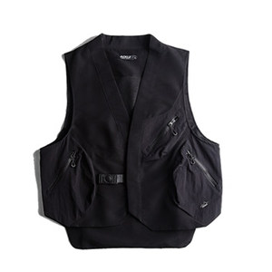 
AOGZ national trend brand removable backpack vest men's summer vest functional style tactical horse clip work vest