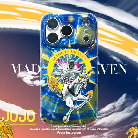 Magsafe 3D Anime Illustration Defend Phone Case "MADE IN HEAVEN – Pro/Plus/Max/Air – iPhone 17, iPhone 16, iPhone 15, iPhone 14, iPhone 13, iPhone 12