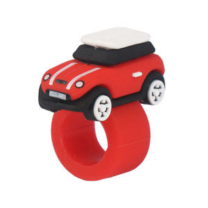 Applicable to the BMW mini Cooper car instrument table decoration MINI key cover ring control small car ornament
