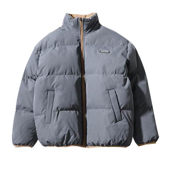 RAMPO/Randy Step on both sides wearing thickened cotton clothes couples loose casual cotton coat men's tide brand jacket winter clothes cotton jacket