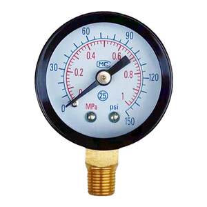 
Factory direct sales radial Y-40 barometer pneumatic pressure gauge 50 small pressure gauge stainless steel material axial