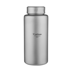 Titanium craftsman outdoor pure titanium wide mouth bottle