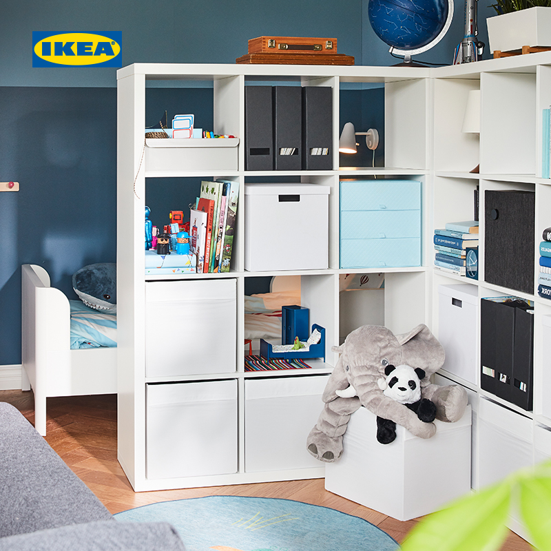 IKEA 宜家 卡莱克开放式收纳柜书架家居置物柜落地储物柜家用杂物柜
