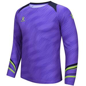 
KELME long-sleeved T-shirt men's and women's spring football trend sports training clothes contrasting stitching running tops