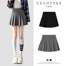 Pleated Skirt for Women Spring/Summer 2023 New High Waist Short Skirt Large Size Fat mm Slim A-line Small Spring Hundred Fold Suit