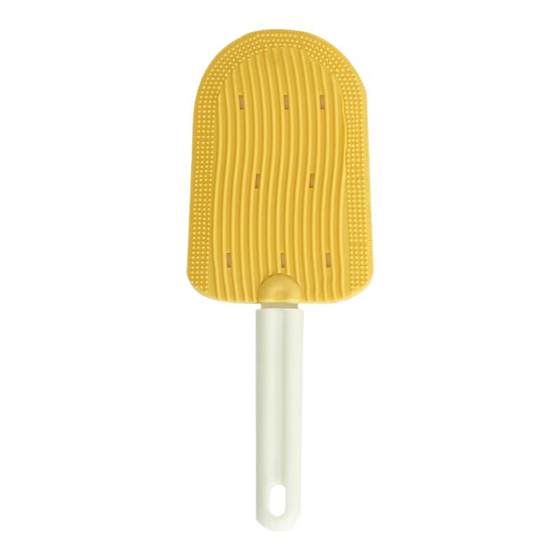 
Cat hair comb ice cream comb pet hair comb special comb comb cat special comb comb cat remove floating dog hair clean hair removal comb