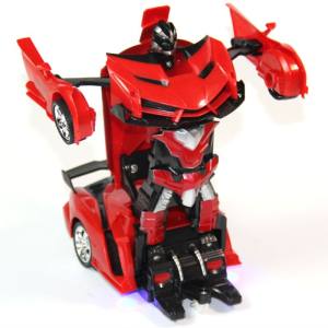 
Ask Lu Transformation Remote Control Car King Kong Robot Rechargeable Internet Celebrity Children's Toy Car Boy's Birthday Gift