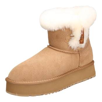 Add Velvet 41 143 thick bottom warm cotton shoes large size women's shoes
