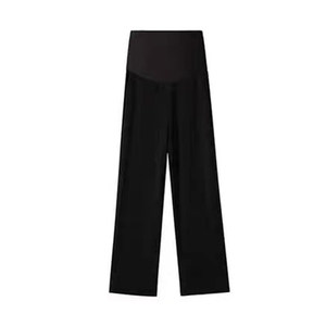 
Jingqi maternity pants for autumn and winter wear suit pants 2025 new velvet thick wide-leg pants for unstretched belly maternity outfit