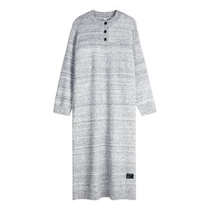 
Xuanliang Half Velvet Nightgown Women's Autumn and Winter Plus Velvet Thickened Warm Coral Velvet Pajamas Home Clothes Dress Extra Long