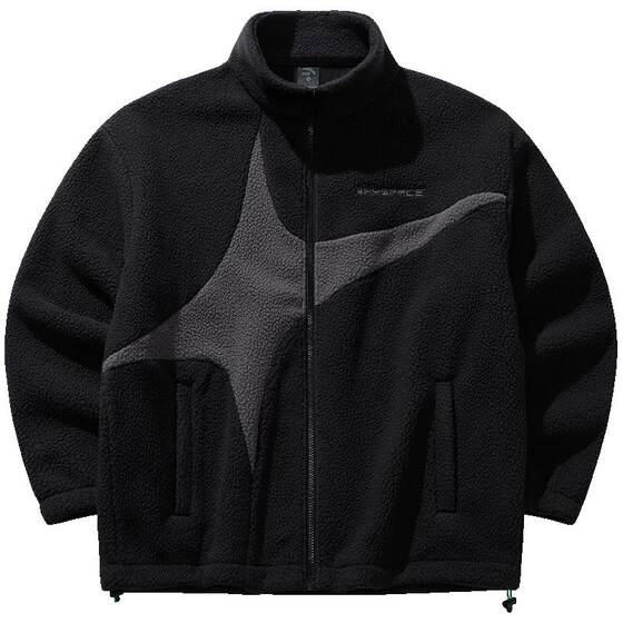 
ANTA American Retro Polar Fleece Stand Collar Jacket Same Style for Men and Women 2026 Warm Casual Sportswear Top