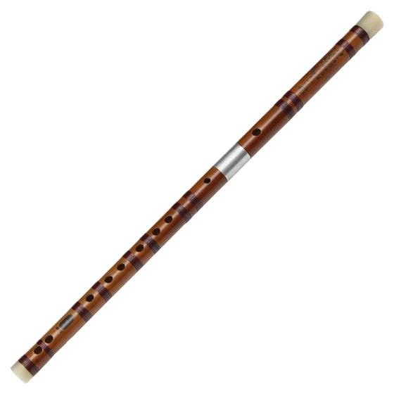 Professional bamboo flute beginner playing f flute students and children's introduction to bitter bamboo g tune flute adult ancient style c tune instrument

