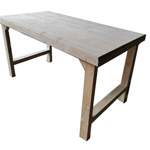 
Desk Solid Wood Retro Computer Table and Chair Combination Working Table Working Table Log Long Dining Table Direct Sales M001