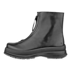 
ECCO Aibu Boots for Women Autumn and Winter Genuine Leather Thick Soled British Short Boots Commuting Slim Boots Trace 30 220743