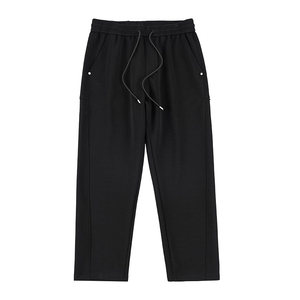 
Black Jin plus size men's slim scimitar pants for fat men to add weight and enlarge casual pants for fat men 2026 summer cool pants