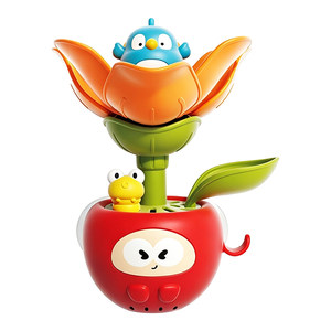 
Children's bath toys bloom when exposed to water. Girls' baby bathroom water shower fountain is a must-have artifact for babies to play with water.