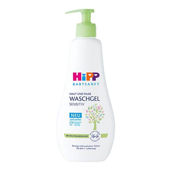 Metro Switzerland/Germany HIPP Xibao Infant Baby Shampoo shower gel two -in -one 400ml baby bath