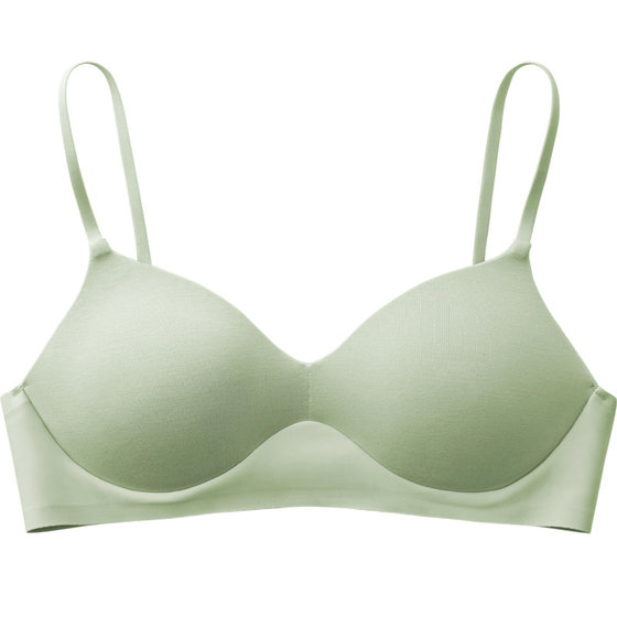 Underwear women's summer thin breathable cave cup Modal comfort, commute, small breast girl no steel ring bra, bra
