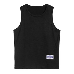 
TOMATOPAPA Summer Vest 2025 Men's Sleeveless Breathable Sweat-absorbing Solid Color Sweatshirt versatile Sports Fitness Clothes