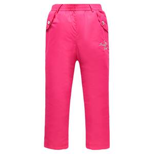 Children's down pants for girls with thickened warm outer wear detachable medium and large children's little girls' pants fashionable and waterproof new style